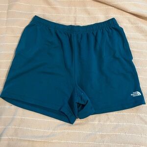 The North Face Teal Athletic Shorts